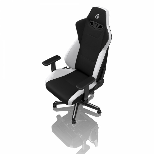 Zdjęcie produktu: Fotel gamingowy Nitro Concepts S300 Radiant White, Czarno-biały Zdjęcie produktu: Fotel gamingowy Nitro Concepts S300 Radiant White, Czarno-biały