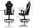 Miniatura zdjęcia: Fotel gamingowy Nitro Concepts S300 Radiant White, Czarno-biały Miniatura zdjęcia: Fotel gamingowy Nitro Concepts S300 Radiant White, Czarno-biały