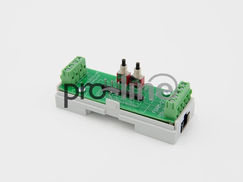 Zdjęcie produktu: EUTONOMY EUFIX R222 ADAPTER DIN DLA FIBARO ROLLER SHUTTER FGR-222, Z PRZYCISKAMI