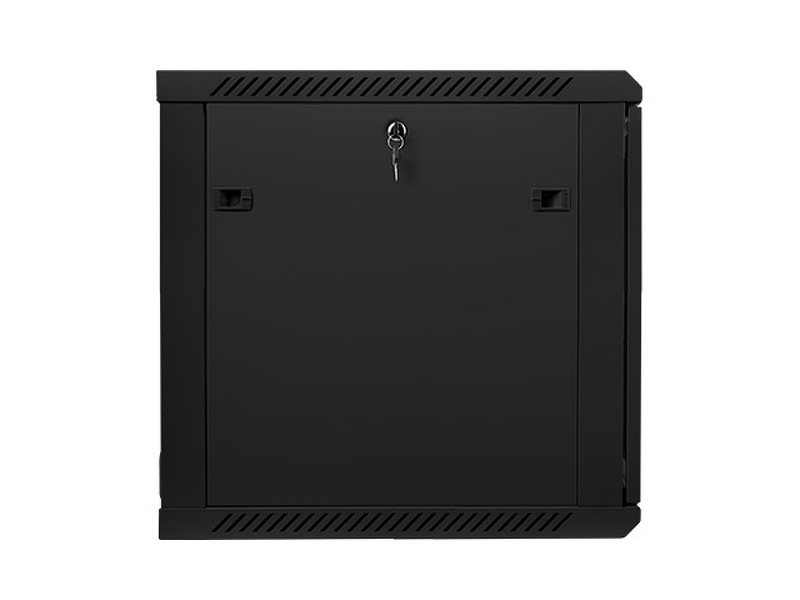 Zdjęcie produktu: Szafa instalacyjna Rack wisząca 19" 12U 600X600 czarna Flat pack V2 (WF01-6612-10B) Lanberg