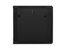 Miniatura zdjęcia: Szafa instalacyjna Rack wisząca 19" 12U 600X600 czarna Flat pack V2 (WF01-6612-10B) Lanberg