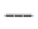 Miniatura zdjęcia: Patch Panel 48 Port 1U Kat.5E szary Lanberg (PPU5-1048-S)