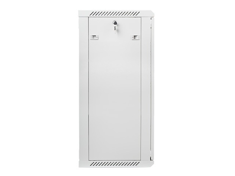 Zdjęcie produktu: Szafa instalacyjna Rack wisząca 19" 22U 600X450 szara Flat pack Lanberg (WF01-6422-10S)