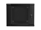 Miniatura zdjęcia: Szafa instalacyjna Rack wisząca dwusekcyjna 19" 9U 600X600 czarna Flat pack Lanberg (WF02-6609-10B)