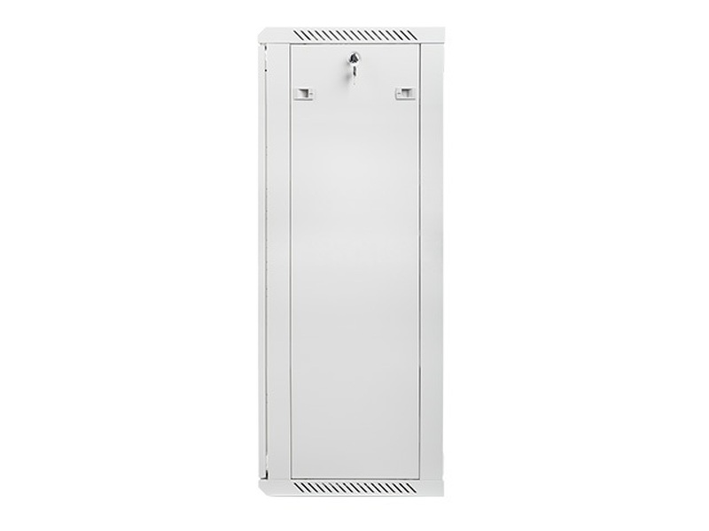 Zdjęcie produktu: Szafa instalacyjna Rack wisząca 19" 27U 600X450 szara Flat pack Lanberg (WF01-6427-10S)
