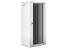 Miniatura zdjęcia: Szafa instalacyjna Rack wisząca 19" 27U 600X450 szara Flat pack Lanberg (WF01-6427-10S)