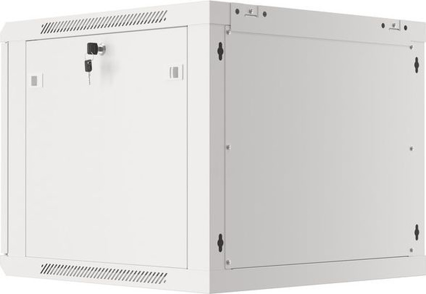 Zdjęcie produktu: Szafa instalacyjna Rack wisząca 19" 9U 600X600 szara Flat pack V2 Lanberg (WF01-6609-10S)