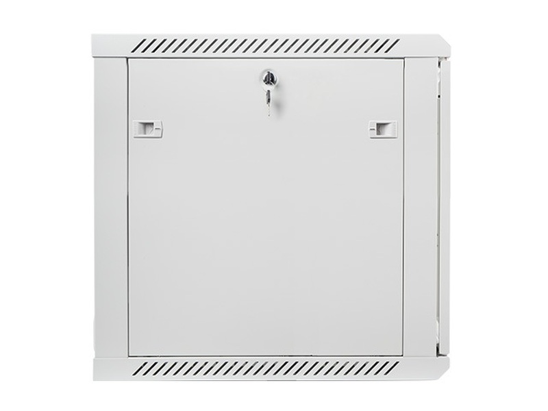 Zdjęcie produktu: Szafa instalacyjna Rack wisząca 19" 12U 600X600 szara Flat pack Lanberg (WF01-6612-10S)