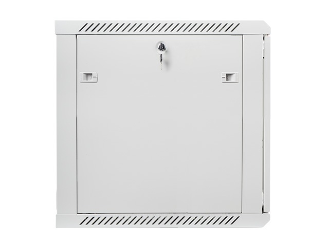 Szafa instalacyjna Rack wisząca 19" 12U 600X600 szara Flat pack Lanberg (WF01-6612-10S)