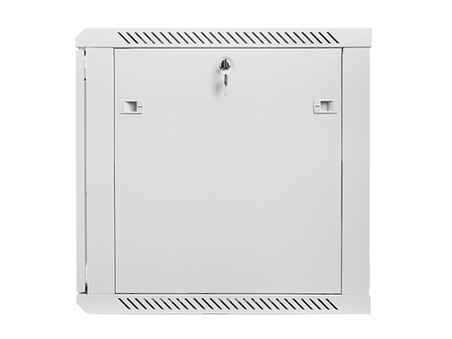 Szafa instalacyjna Rack wisząca 19" 12U 600X600 szara Flat pack Lanberg (WF01-6612-10S)