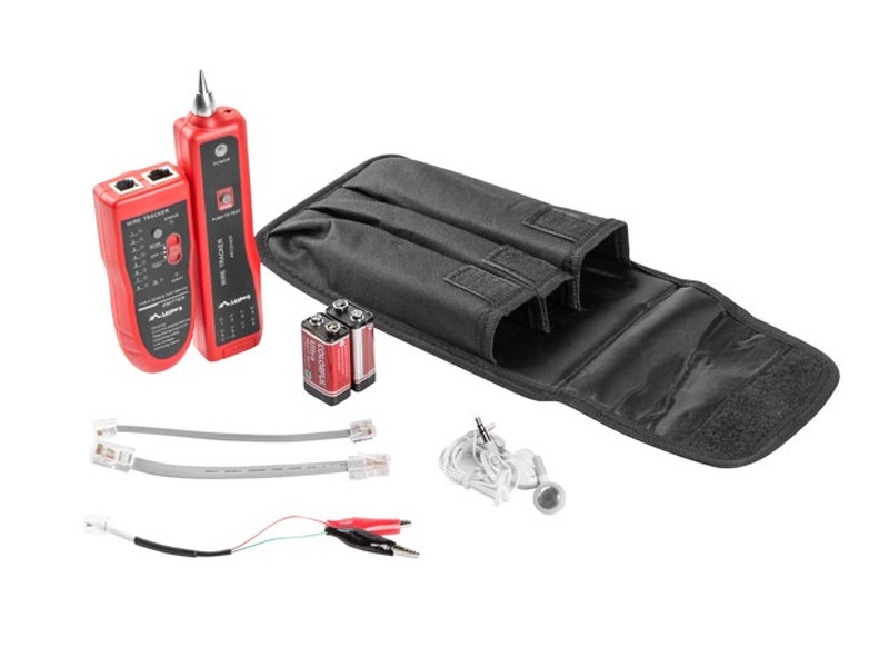 Zdjęcie produktu: Lokalizator / identyfikator par kabli RJ-45, RJ-12, RJ-11, COAXIAL Lanberg (NT-0501)