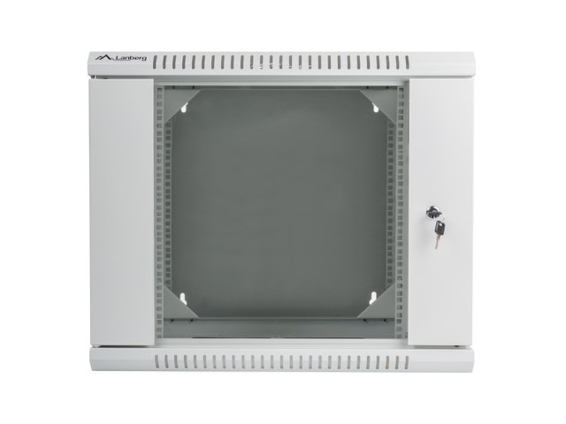 Zdjęcie produktu: Szafa instalacyjna Rack Wisząca dwusekcyjna 19" 9U 600X600 szara Flat pack Lanberg (WF02-6609-10S)
