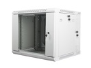Miniatura zdjęcia: Szafa instalacyjna Rack Wisząca dwusekcyjna 19" 9U 600X600 szara Flat pack Lanberg (WF02-6609-10S)