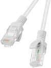 Kabel Lanberg RJ45 Patch cord Kat.5E UTP 5m - szary Fluke Passed  (PCU5-10CC-0500-S)