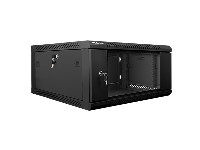 Zdjęcie produktu: Szafa instalacyjna Rack wisząca 19" 4U 600X600 czarna Flat pack Lanberg (WF01-6604-10B) Zdjęcie produktu: Szafa instalacyjna Rack wisząca 19" 4U 600X600 czarna Flat pack Lanberg (WF01-6604-10B)