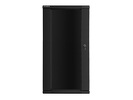 Miniatura zdjęcia: Szafa instalacyjna Rack wisząca 19" 27U 600X600 czarna Flat pack Lanberg (WF01-6627-10B)