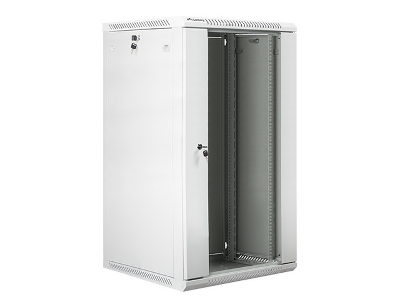 Zdjęcie produktu: Szafa instalacyjna Rack wisząca 19" 22U 600X600 szara Flat pack Lanberg (WF01-6622-10S) Zdjęcie produktu: Szafa instalacyjna Rack wisząca 19" 22U 600X600 szara Flat pack Lanberg (WF01-6622-10S)