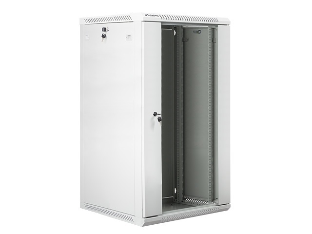 Szafa instalacyjna Rack wisząca 19" 22U 600X600 szara Flat pack Lanberg (WF01-6622-10S) Szafa instalacyjna Rack wisząca 19" 22U 600X600 szara Flat pack Lanberg (WF01-6622-10S)