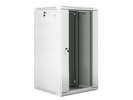 Szafa instalacyjna Rack wisząca 19" 22U 600X600 szara Flat pack Lanberg (WF01-6622-10S)