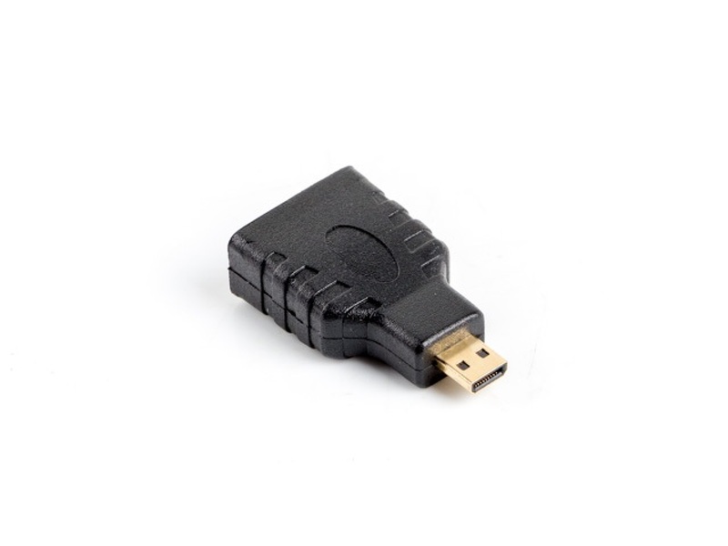 Zdjęcie produktu: Lanberg Adapter HDMI-AF do Micro HDMI-DM (AD-0015-BK)