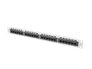 Miniatura zdjęcia: Patch Panel 24 Port 1U Kat.6 szary Lanberg (PPU6-1024-S)