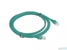 Miniatura zdjęcia: Kabel Lanberg RJ45 Patch cord Kat.6 UTP 10m Zielony (PCU6-10CC-1000-G)