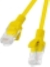Miniatura zdjęcia: Kabel Lanberg RJ45 Patch cord Kat.5E UTP 1m