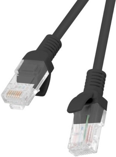 Kabel Lanberg RJ45 Patch cord Kat.5E UTP 1m