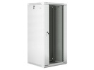 Szafa instalacyjna Rack wisząca 19" 27U 600X600 szara Flat pack Lanberg (WF01-6627-10S)