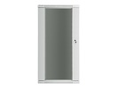 Miniatura zdjęcia: Szafa instalacyjna Rack wisząca 19" 27U 600X600 szara Flat pack Lanberg (WF01-6627-10S)