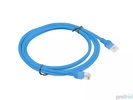 Miniatura zdjęcia: Kabel Lanberg RJ45 Patch cord Kat.6 UTP 2m niebieski (PCU6-10CC-0200-B)