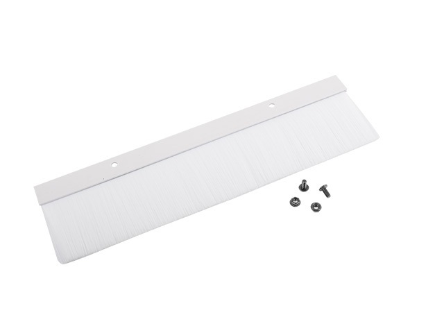 Panel szczotkowy do szafy 19" montowany w przepustach kablowych Lanberg szary (AK-1102-S)