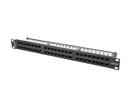 Patch Panel 48 Port 1U Kat.5E czarny Lanberg (PPU5-1048-B)