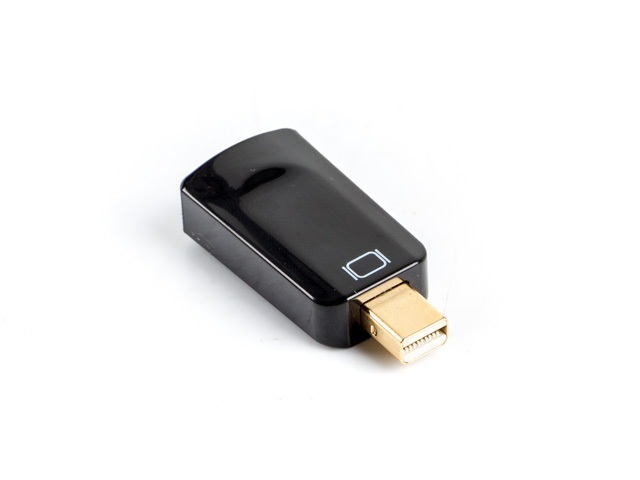 Lanberg Adapter Displayport Mini [M] do HDMI [F] Czarny (AD-0004-BK)