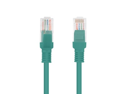 Miniatura produktu: Kabel Lanberg RJ45 Patch cord Kat.6 UTP 15m Zielony (PCU6-10CC-1500-G)