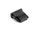 Miniatura zdjęcia: Lanberg Adapter HDMI [F] do DVI-D [M] 18+1 single link (AD-0013-BK)