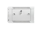 Miniatura zdjęcia: Szafa instalacyjna Rack wisząca 19" 4U 600X450 szara Flat pack Lanberg (WF01-6404-10S)