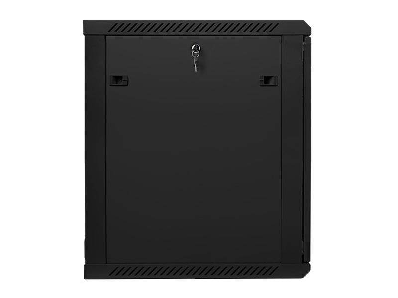 Zdjęcie produktu: Szafa instalacyjna Rack wisząca 19" 15U 600X600 czarna Flat pack Lanberg (WF01-6615-10B)