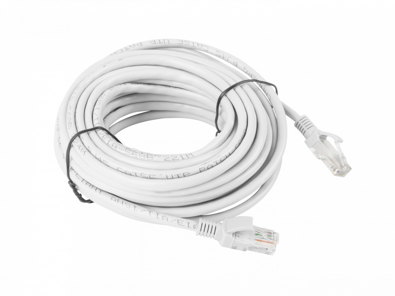 Zdjęcie produktu: Lanberg Patchcord Kat.6 UTP 10m Szary Fluke Passed