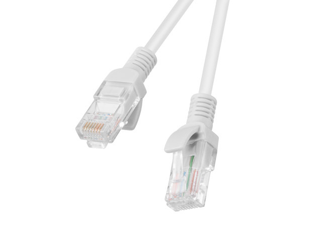 Lanberg Patchcord Kat.6 UTP 10m Szary Fluke Passed