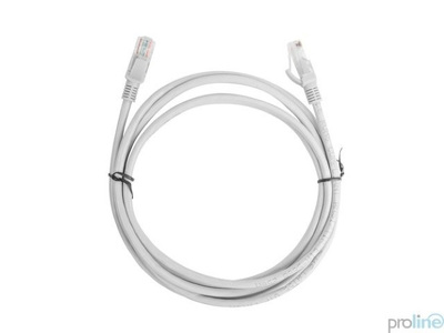 Miniatura produktu: Kabel Lanberg RJ45 Patch cord Kat.6 UTP 15m szary (PCU6-10CC-1500-S)