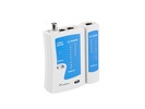 Miniatura zdjęcia: Tester przewodów Lan Lanberg RJ-45, RJ-12, RJ-11, COAXIAL (NT-0401)