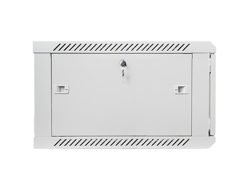 Zdjęcie produktu: Szafa instalacyjna Rack wisząca 19" 6U 600X600 szara Flat pack Lanberg (WF01-6606-10S)