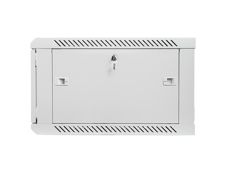 Zdjęcie produktu: Szafa instalacyjna Rack wisząca 19" 6U 600X600 szara Flat pack Lanberg (WF01-6606-10S)
