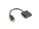 Lanberg Adapter Displayport [M] do HDMI [F] 10cm (AD-0009-BK)
