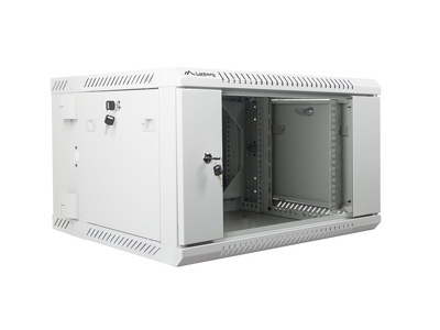 Miniatura produktu: Szafa instalacyjna Rack wisząca dwusekcyjna 19" 6U 600X600 szara Flat pack Lanberg (WF02-6606-10S) Miniatura produktu: Szafa instalacyjna Rack wisząca dwusekcyjna 19" 6U 600X600 szara Flat pack Lanberg (WF02-6606-10S)
