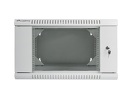 Miniatura zdjęcia: Szafa instalacyjna Rack wisząca dwusekcyjna 19" 6U 600X600 szara Flat pack Lanberg (WF02-6606-10S)