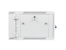 Miniatura zdjęcia: Szafa instalacyjna Rack wisząca dwusekcyjna 19" 6U 600X600 szara Flat pack Lanberg (WF02-6606-10S)