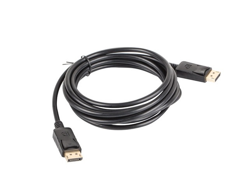 Zdjęcie produktu: Lanberg Kabel Displayport M/M 3m 4K czarny (CA-DPDP-10CC-0030-BK)