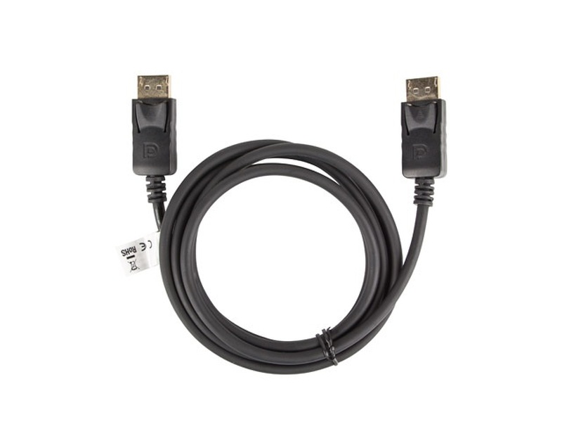 Zdjęcie produktu: Lanberg Kabel Displayport M/M 1.8m 4K czarny (CA-DPDP-10CC-0018-BK)